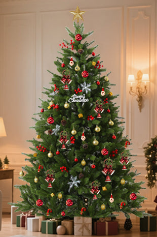 Christmas tree with decorations